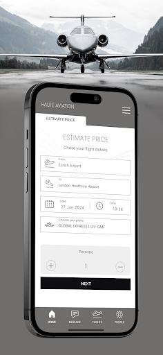 Android application Haute Aviation screenshort