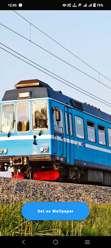 Android application Train Wallpaper screenshort