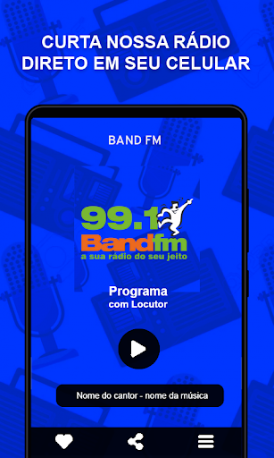 Android application Band FM screenshort