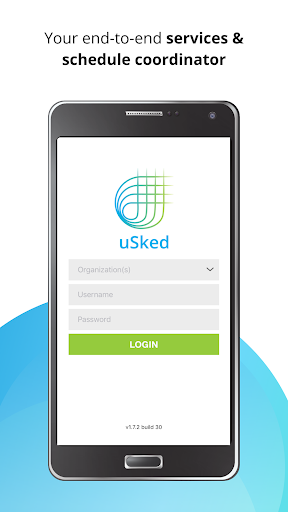 Android application uSked screenshort