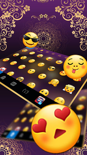 Golden Luxury Butterfly Keyboa Screen 2