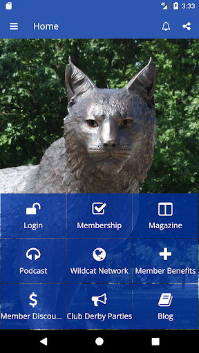 Android application UK Alumni Association screenshort