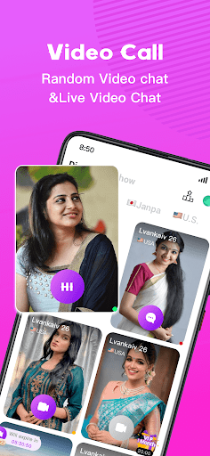 BaatU - Live Video Chat Screen 2