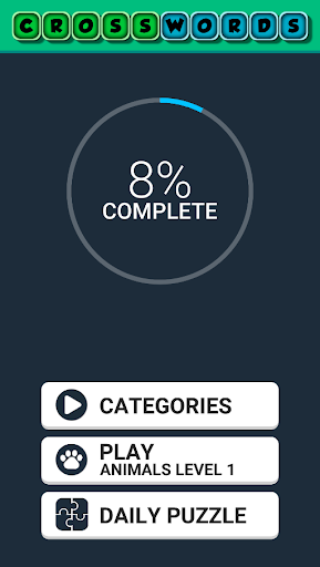 Android application Crosswords screenshort