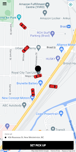 Royal City Taxi Ltd. Screen 2