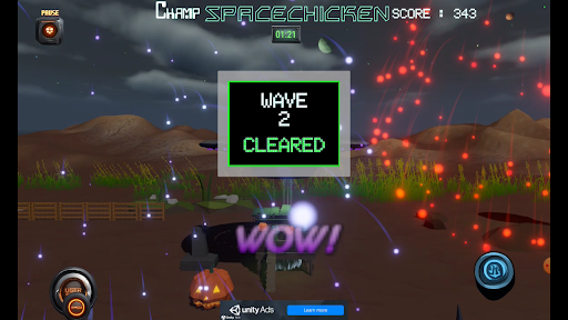 Space Chicken DeLuxe Screen 3