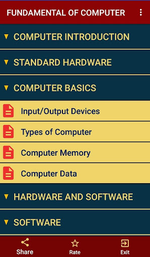 Fundamentals of Computer (Pro Screen 2