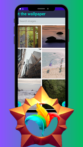 Android application Get the Wallpaper screenshort