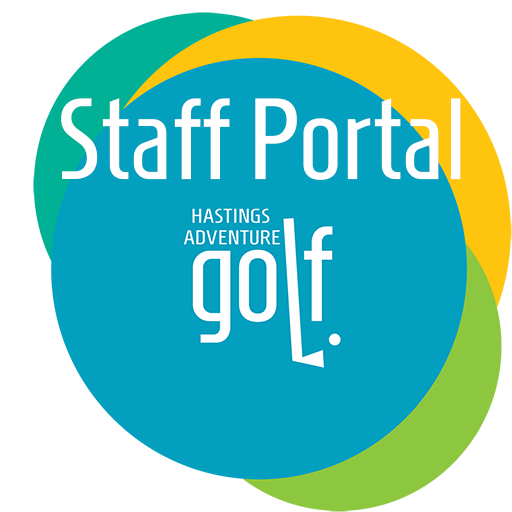 Hastings Adventure Golf Staff logo