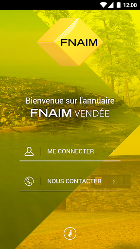 Android application FNAIM Vendée Annuaire screenshort
