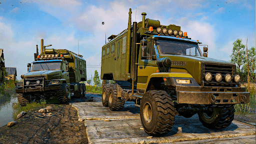 US Army Military Truck Driving Screen 2