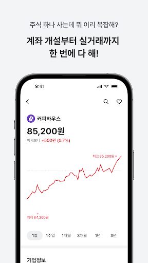 커피하우스 - 주식투자자만을 위한 투자 네트워크 Screen 3