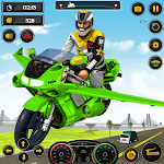 Cover Image of 下载 Flying Bike Race - Bike Games  APK
