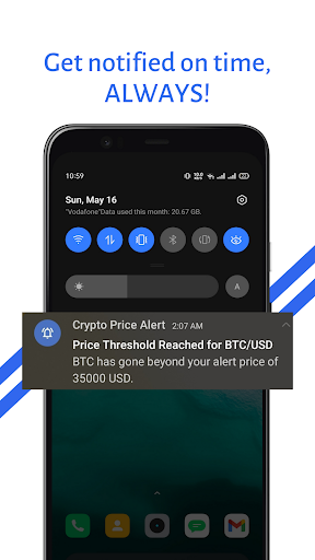Crypto Price Alertwith Alarm