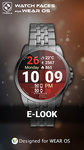 Android application E-Look Watch Face screenshort