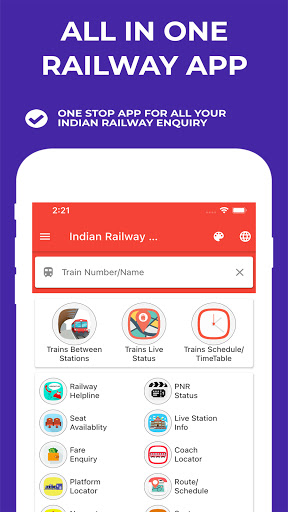 تطبيق Indian Railway Timetable - Liv برو0