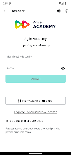 Android application Agile Academy screenshort