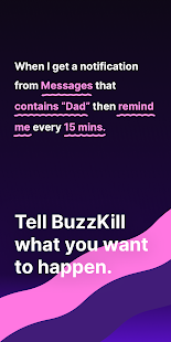BuzzKill Notification Manager Screenshot