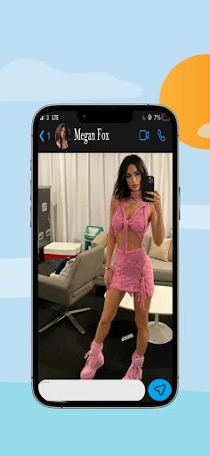 Megan Fox Fake Call