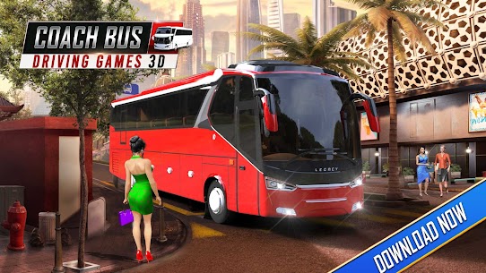 Coach Bus 3D Driving Games 8