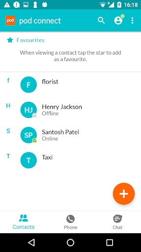 pod connect Screen 2