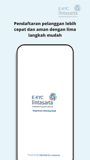 Android application Lintasarta E-KYC screenshort