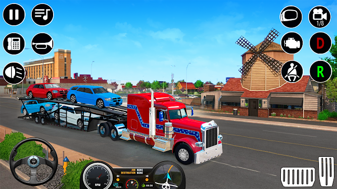 #1. American Truck Simulator: Truck USA, Race Off (Android) By: Haze Game Studio
