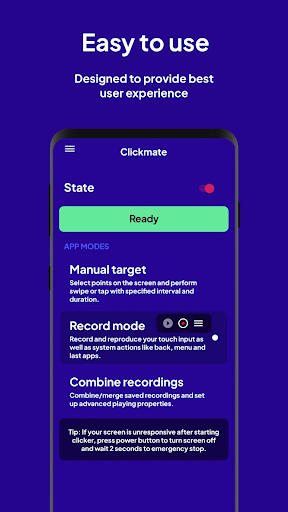 Clickmate - Auto Clicker Macro - Tools - apps