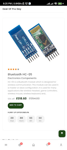 IoT Cart Screen 2