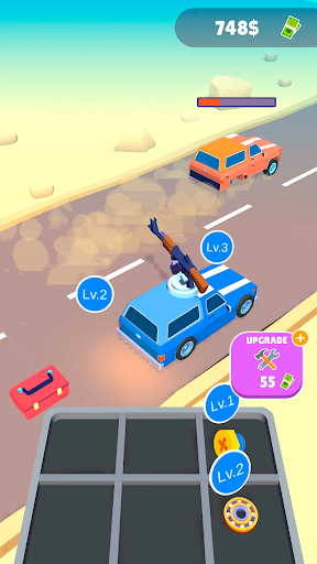 Android application Upgrade Rush Car screenshort