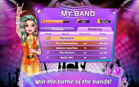 Music Idol Coco Rock Star v1.0.9 Mod Apk (Unlimited Money) For Android 4