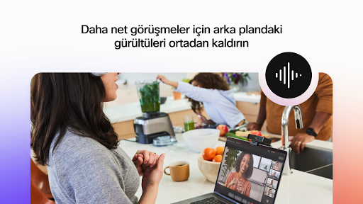 Webex Meetings ekran görüntüsü
