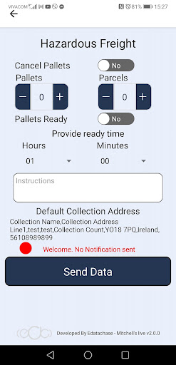 Android application Mitchell's Live screenshort