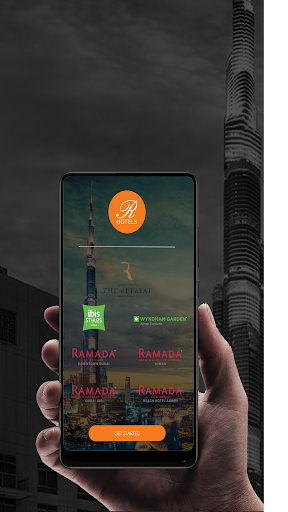 Android application R Hotels screenshort