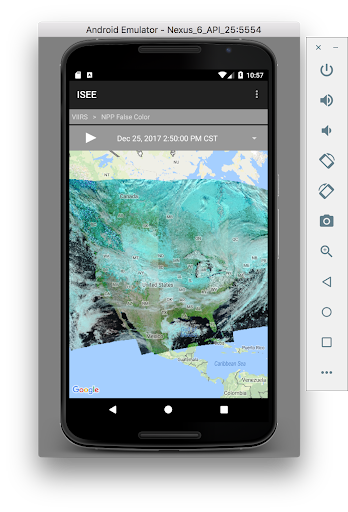 Android application ISEE screenshort