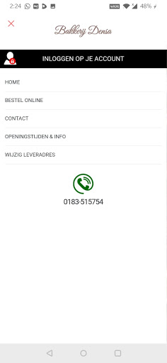 Bakkerij Densa Officieel Screen 3