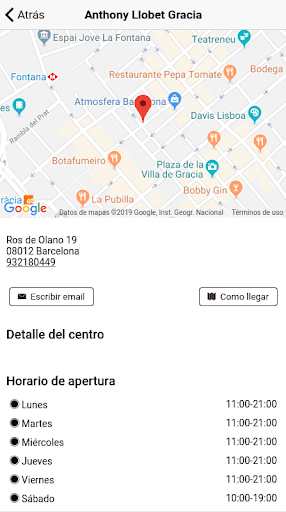 Anthony Llobet Hair Salon Screen 2