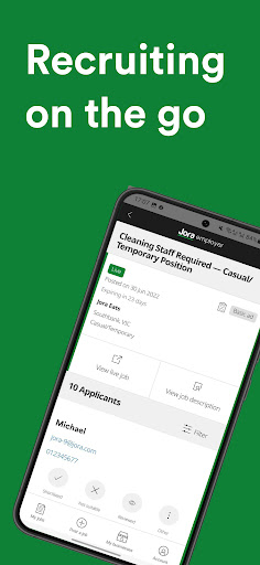 Android application Jora Employer - Hiring app screenshort