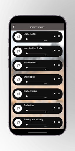 Android application The Sound Of A Rattlesnake screenshort