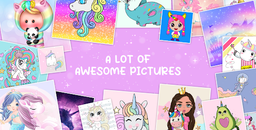 Android application Unicorn puzzles screenshort