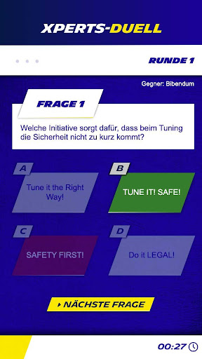 MICHELIN Xperts-Duell Screen 3