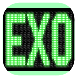 exo led scroller icon