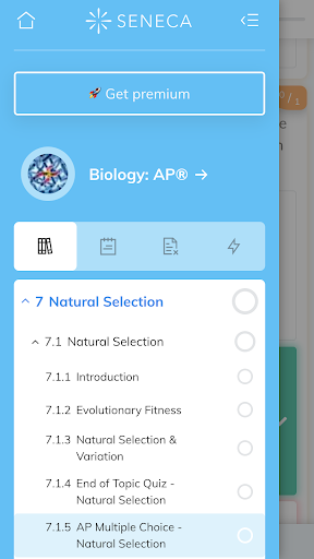 Seneca - AP & Test Prep Screen 3