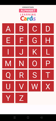 Learning Cards Screen 2