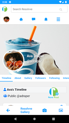Android application Resolvve screenshort