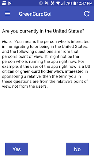 GreenCardGo! Screenshot 1 - AppWisp.com