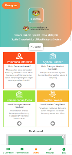 Android application S-CHARMs screenshort