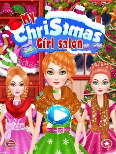 Christmas Girl Salon - Screenshot 1