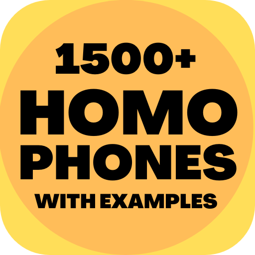 Homophones & Homonyms app  Icon