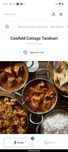 Android application Cowfold Cottage Tandoori screenshort